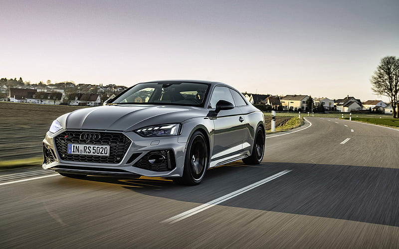 Audi RS5 Coupe, 2020, front view, exterior, gray coupe, new gray RS5 Coupe,  tuning RS5 Coupe, HD wallpaper | Peakpx