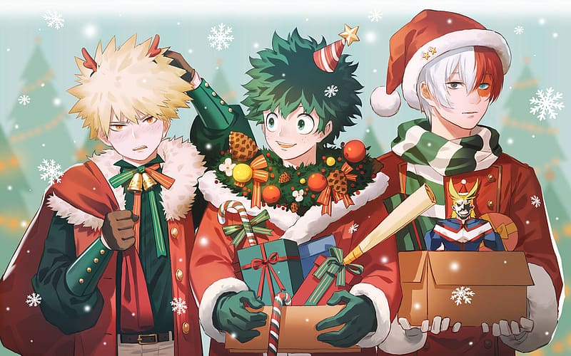 Christmas Anime Wallpapers  Wallpaper Cave
