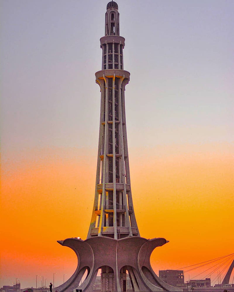 Minar e pakistan, beauty, HD phone wallpaper