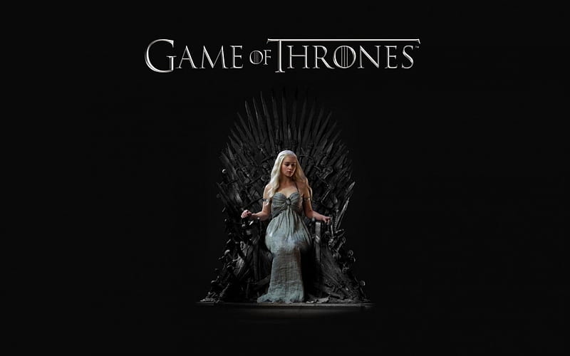 Game of Thrones, Game, Iron Throne, Tv Series, Emilia Clarke, HD wallpaper