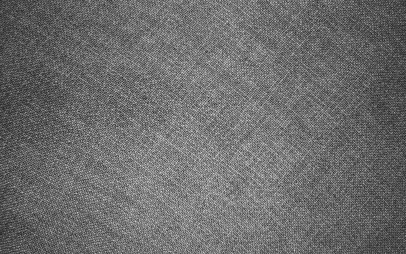 gray fabric texture, macro, gray fabric background, fabric textures, fabric backgrounds, HD wallpaper