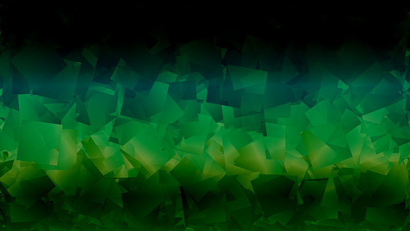 Dark Green Abstract Shapes , abstract, shapes, dark, green, HD wallpaper