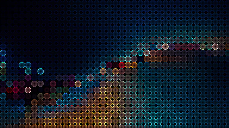 Atoms Abstract, HD wallpaper