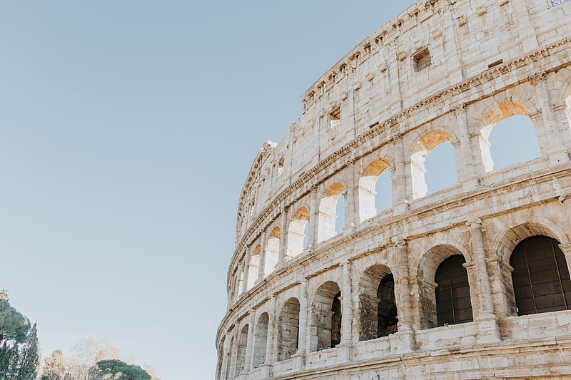 The Colosseum Rome Italy during daytime, HD wallpaper