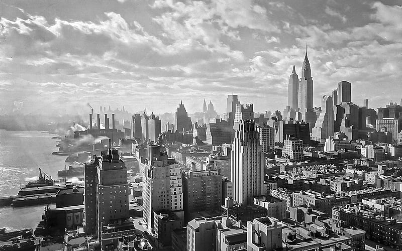 New York, city, old, urban, HD wallpaper