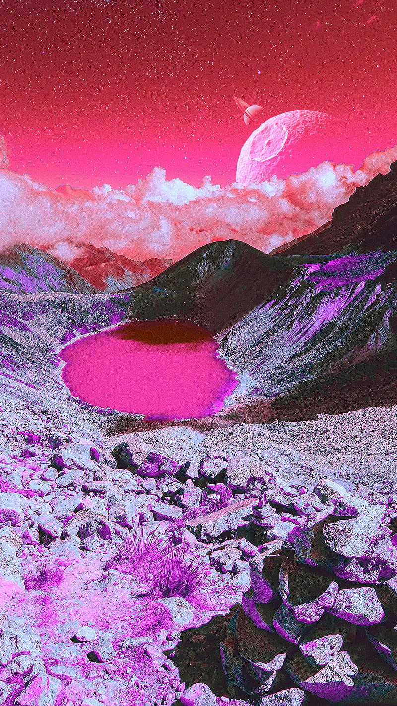 Late Night Feelings, Braxxaz, Late, aesthetic, clouds, color, digital, digital-manipulation, landscape, mountain, nature, outdoors, people, graphy, pop-art, pop-surrealism, psicodelia, retrowave, road, skyscape, space, street, summer, surreal, surrealism, synthpop, synthwave, tree, vaporwave, HD phone wallpaper