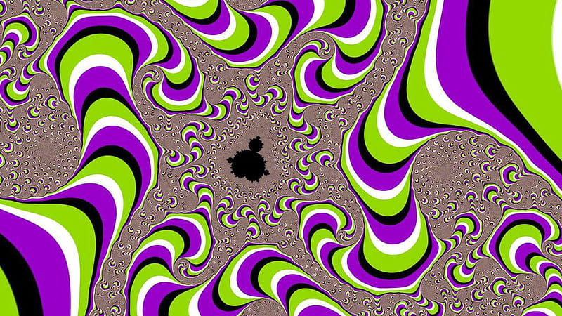 Colorful Hypnotic Mind Teaser Trippy, HD wallpaper