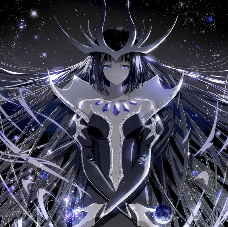 Genshin Impact, anime, A beautiful queen adorned in...