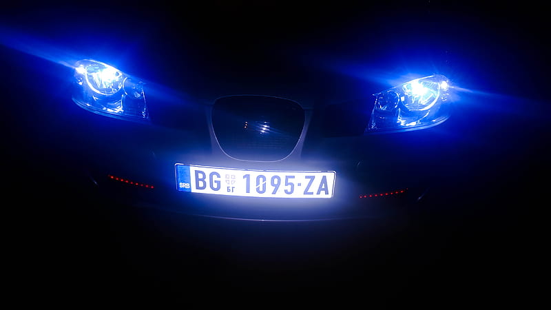 SEAT light , carros, cool, logo, ibiza, HD wallpaper