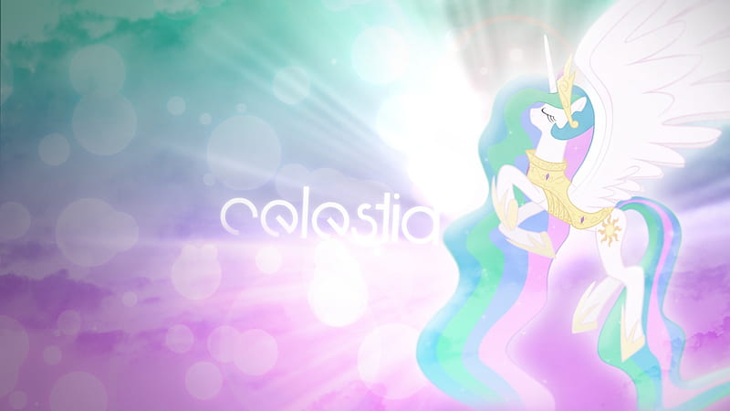 Celestia, My Little Pony, Friendship is Magic, Princess Celestia, Cartoon, Alicorn, HD wallpaper