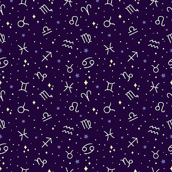Vector Seamless Pattern With Multicolor Geometric Shapes On Dark ...