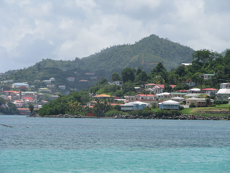 Grand Anse Grenada, coast, beach, grand anse, HD wallpaper