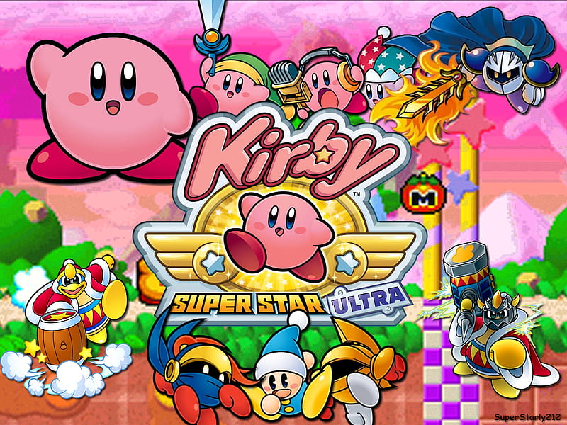 Kirby: Super Star Ultra!, remake, minigames, kirby, kirby super star ultra,  HD wallpaper | Peakpx