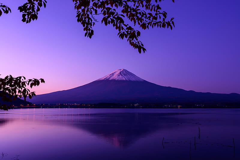 Mount Fuji Beautiful View, mount-fuji, mountains, nature, HD wallpaper
