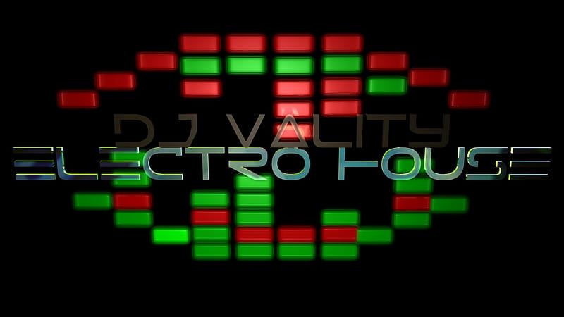 DJ Vality 3D 5, house, 3d, equalizer, electro, abstract, storm, dj, vality, HD wallpaper