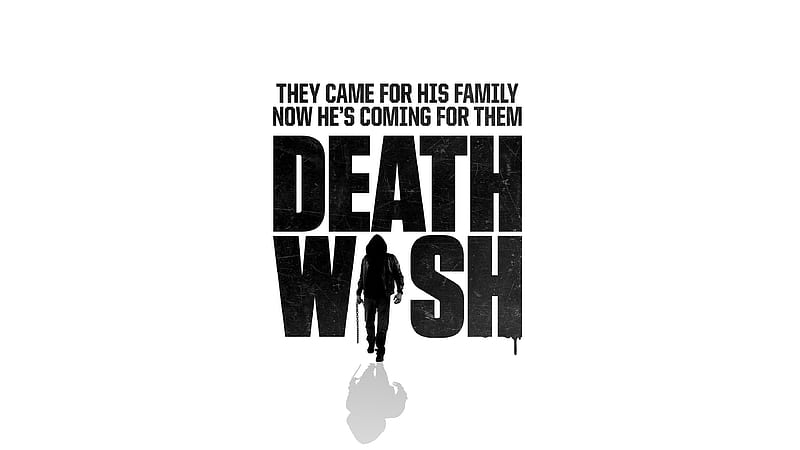 Death Wish , death-wish, 2017-movies, typography, HD wallpaper