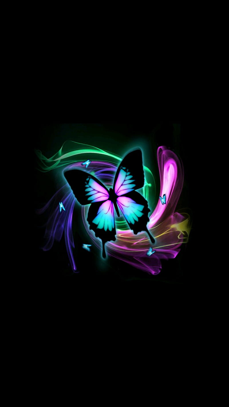 Mariposa, colorido, Fondo de pantalla de teléfono HD | Peakpx