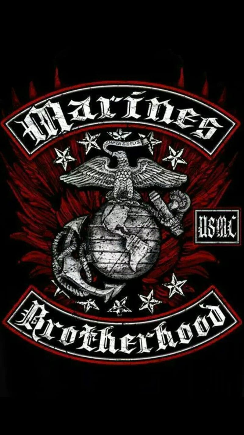 Marines Brotherhood, marines, usmc, brotherhood, military, oorah, HD phone wallpaper