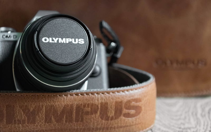 camera, lens, olympus, HD wallpaper
