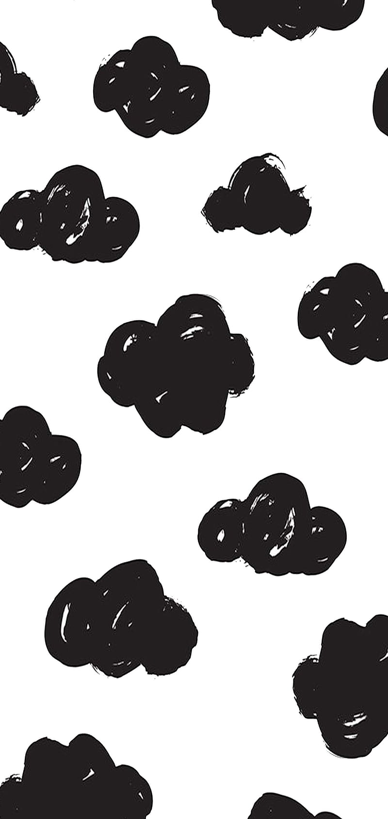 BLACK CLOUDS , abstract, galaxy, iphone, note, oneplus, s10, s20, samsung, wall, HD phone wallpaper