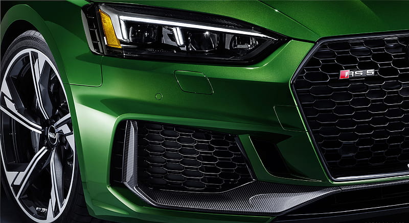 2019 Audi RS 5 Sportback (Color: Sonoma Green Metallic) - Headlight , car, HD wallpaper