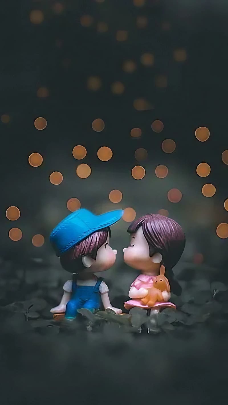 Best Lovely, Miniature Love, toy love, HD phone wallpaper