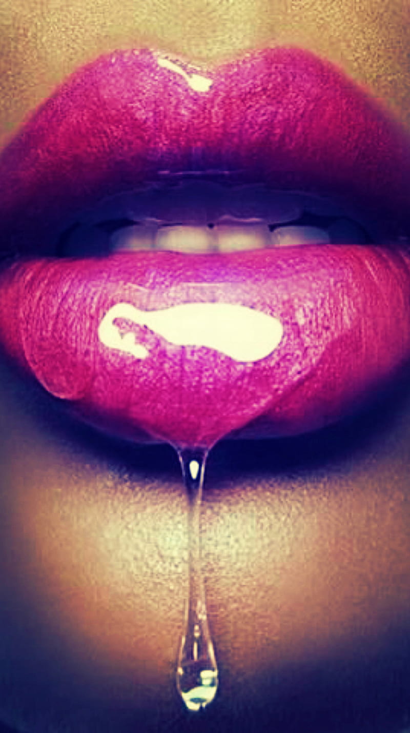 Lips, lipstick, pink, HD phone wallpaper