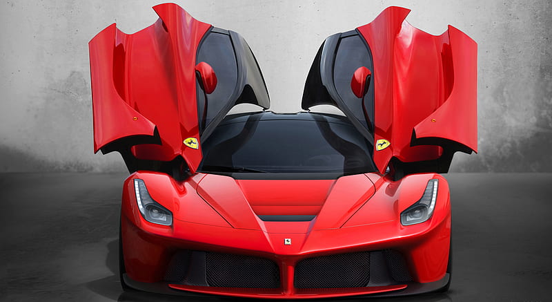 2014 Ferrari LaFerrari Open Doors - Front , car, HD wallpaper