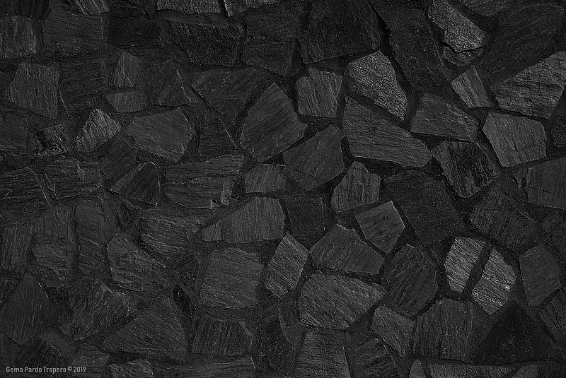 Black Wall Pattern, HD wallpaper
