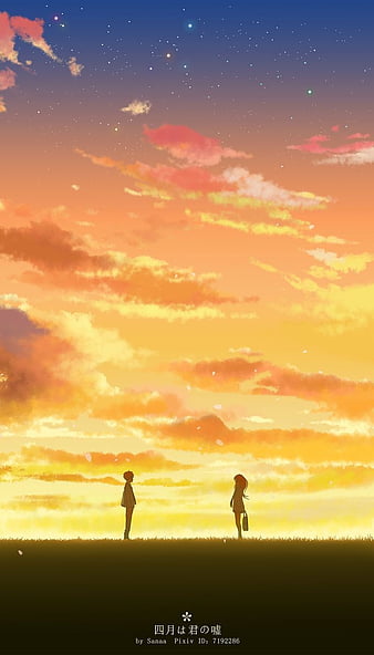 Shigatsu, anime, random, your lie in april, HD phone wallpaper