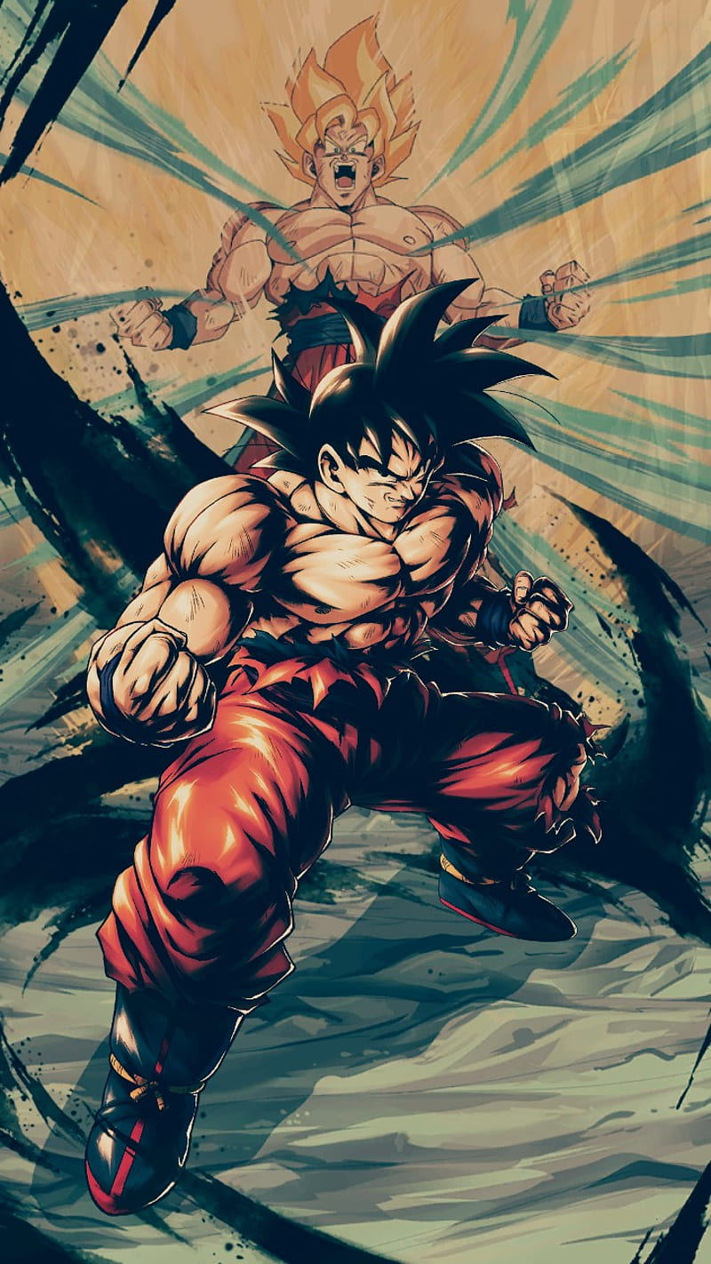 SSJ Goku, dragon ball gt, dragon ball legends, HD phone wallpaper