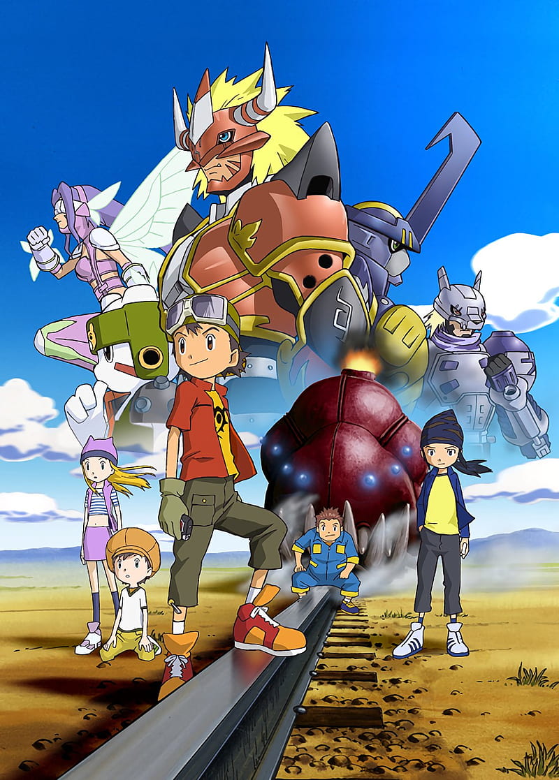 Digimon Frontier, anime, Digimon, HD phone wallpaper