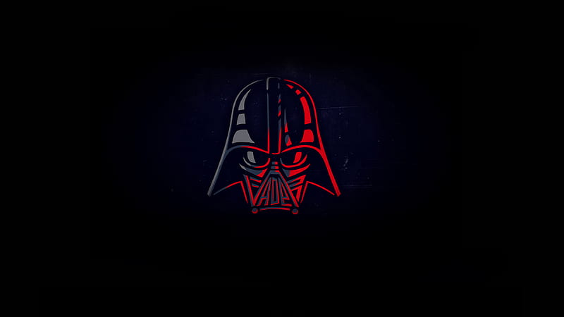 Darth Vader Minimal , darth-vader, star-wars, minimalism, minimalist, artist, artwork, digital-art, behance, HD wallpaper