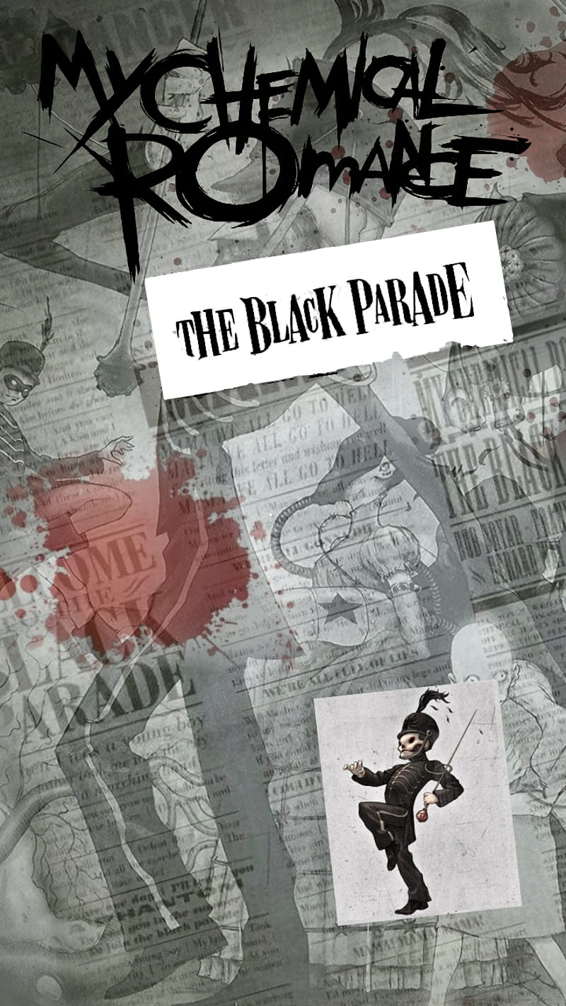 the black parade iphone wallpaper