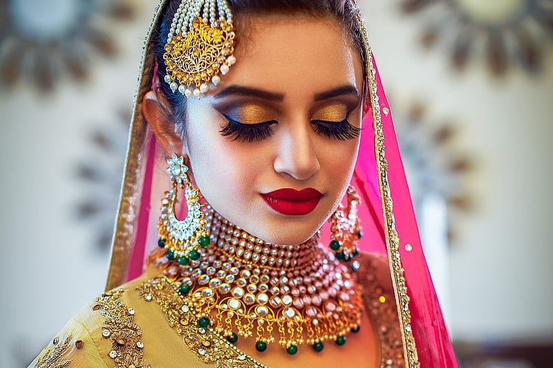 ღ, Pretty, Jewelry, Face, Indian, Earrings, HD wallpaper | Peakpx