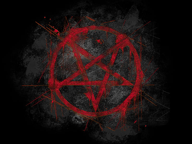 Inferno, dark, scary, evil, religion, satanic, pentagram, HD wallpaper