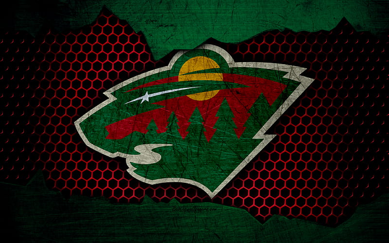 Anaheim Ducks logo, NHL, hockey, Western Conference, USA, grunge, metal texture, Central Division, HD wallpaper