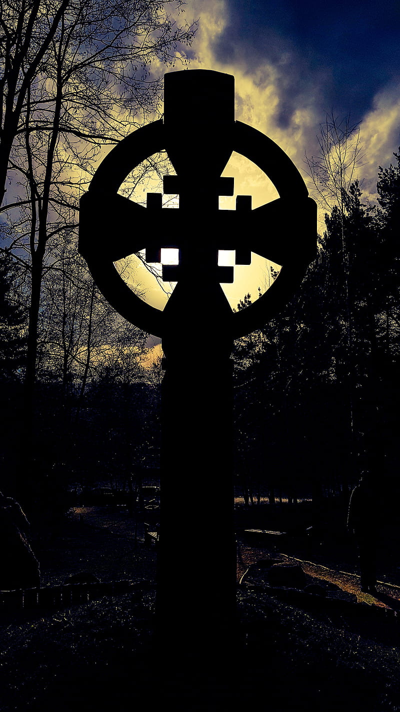 Wooden Cross, believe, monastety, pray, theme, HD phone wallpaper
