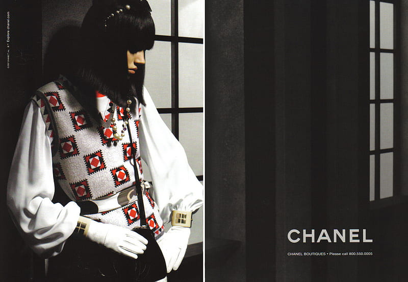 Chanel FW07 1, ad campaign, freja, chanel, karl lagerfeld, freja beha  erichsen, HD wallpaper