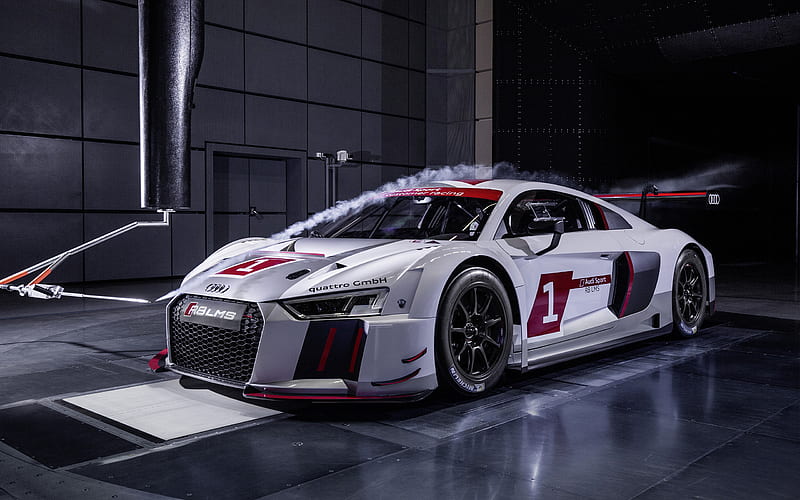 2015 Audi R8 LMS, Coupe, GT Racing, Race Car, V10, HD wallpaper