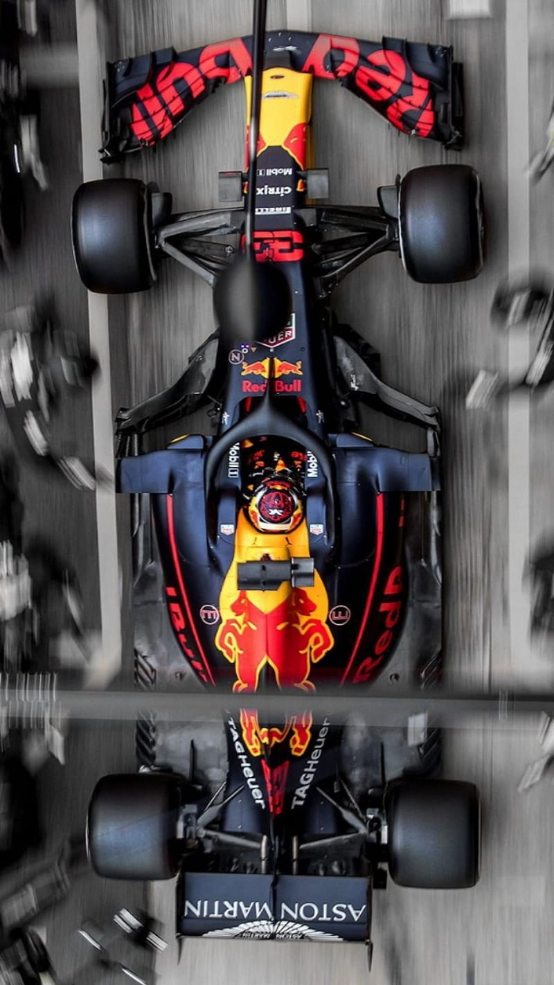 Red Bull F1, automotive lighting, motorcycle, HD phone wallpaper