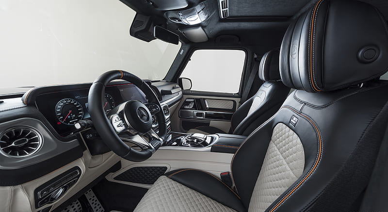 2019 BRABUS 700 Widestar based on Mercedes-AMG G 63 - Interior, Front Seats , car, HD wallpaper