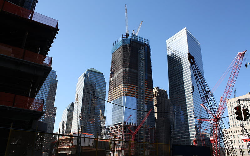 Reconstruction of the World Trade Center, HD wallpaper