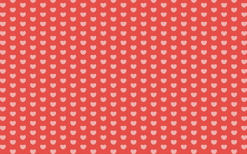Texture, pattern, red, heart, paper, valentine, pink, HD wallpaper