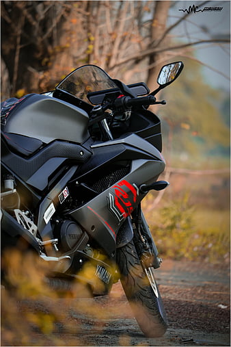 R15 v3, motorcycle, yamaha, r15v3, bike, HD phone wallpaper