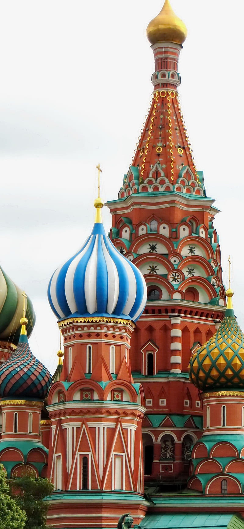 Moscow, church, orthodox, russia, HD phone wallpaper