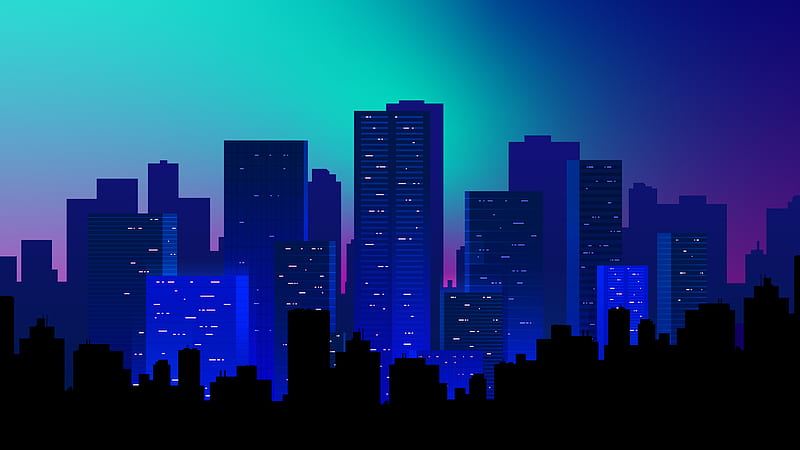 Artistic, City, Building, Minimalist, Skyscraper, HD wallpaper