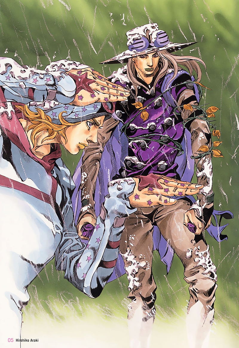 Leaked images of steel ball run animation  rShitPostCrusaders