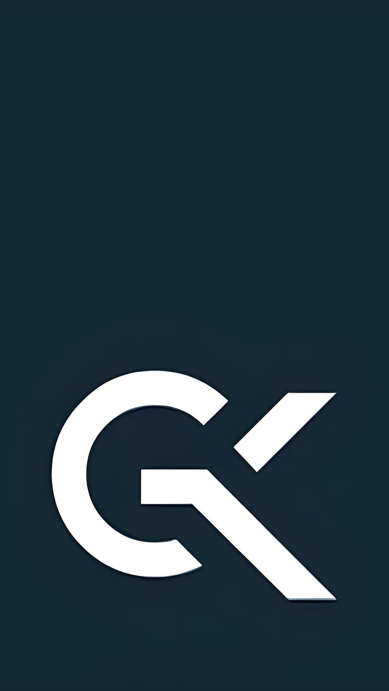 G K Name, g k green bg, g k, green bg, letter gk, HD phone wallpaper