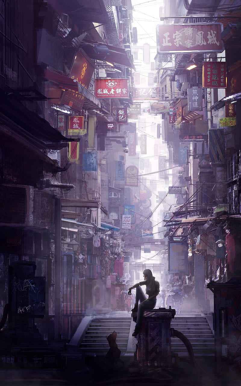 Cyberpunk City Streets Mobile Wallpaper Pack - Killer Rabbit Media's Ko-fi  Shop - Ko-fi ❤️ Where creators get support from fans through donations,  memberships, shop sales and more! The original 'Buy Me